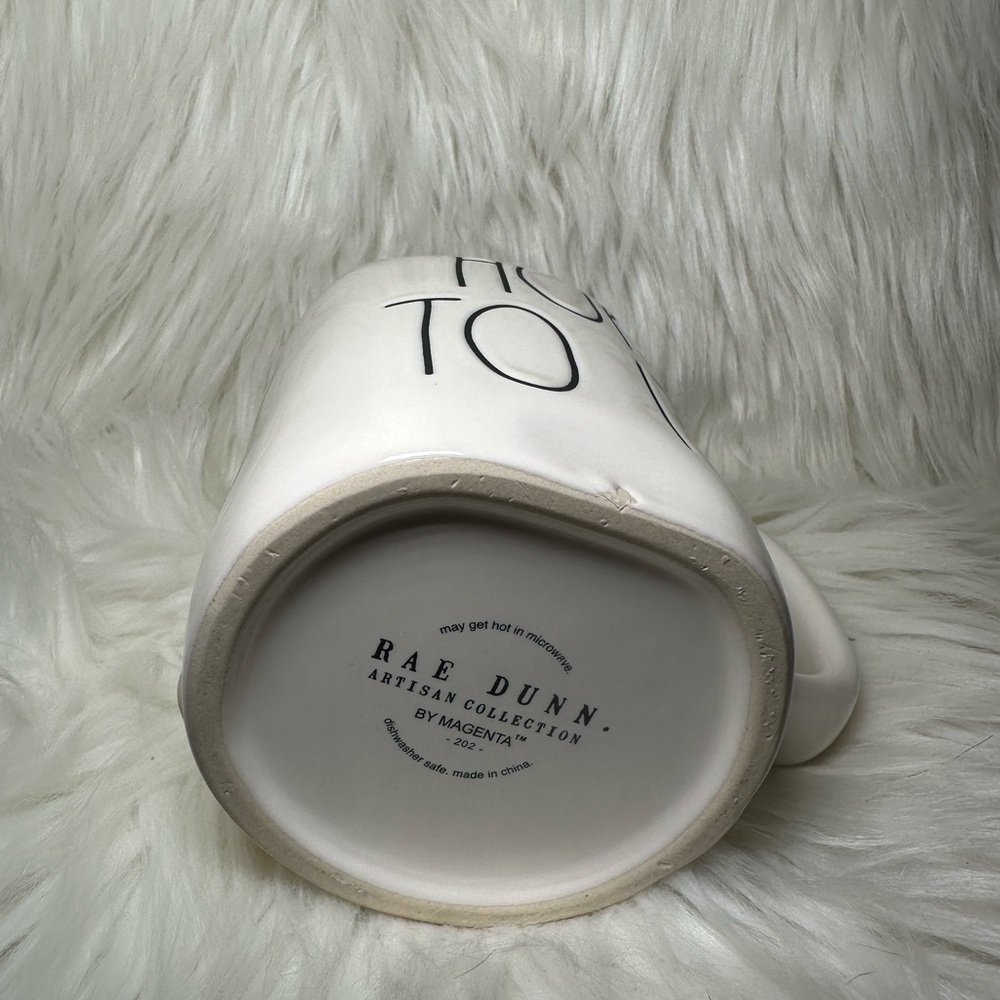 Rae Dunn Hop To It Mug with Pink Interior - Picture 3 of 4